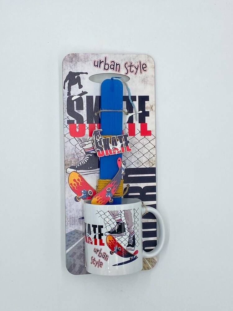 Πασχαλινή Λαμπάδα  Skate με Κούπα